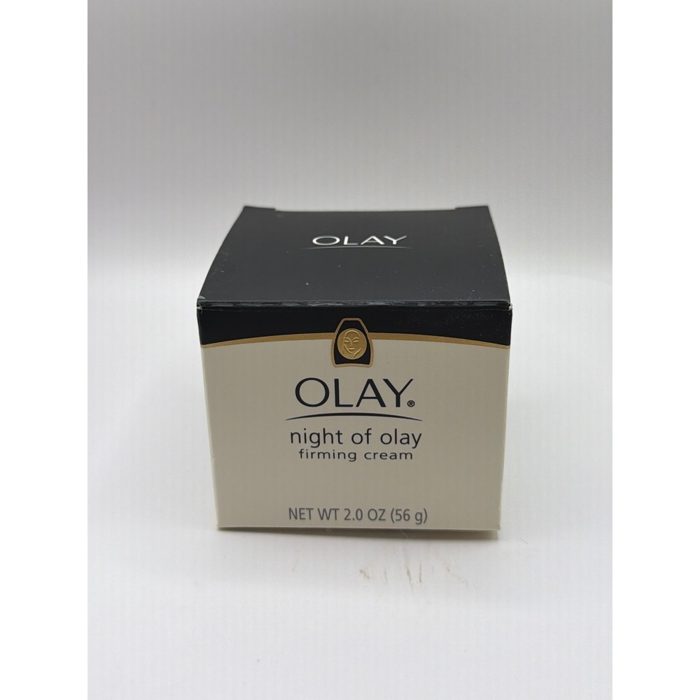 NOS Olay Night of Olay Firming Cream 2.0 oz White Moisturizing Face Treatment